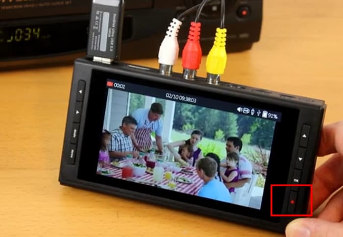 Convert VCR to DVD Via Camcorder