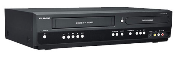 vhs and dvd player and recorder