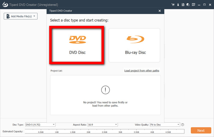 DVD Disc Button
