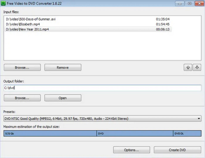 Free Video to DVD Converter