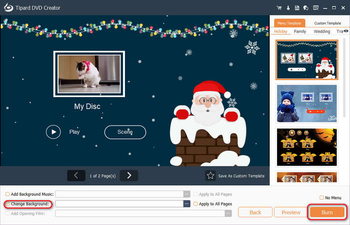 Add Menu to Dvd