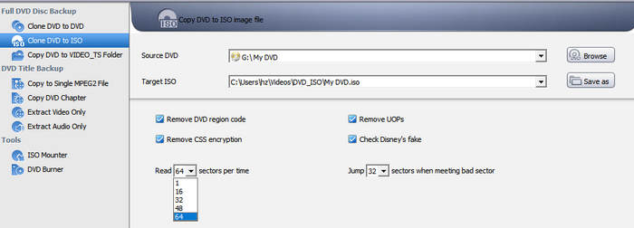 Winx DVD Copy Pro Copy Speed