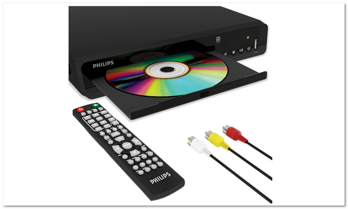 Philips DVD Player for TV Plays All Region DVD Player