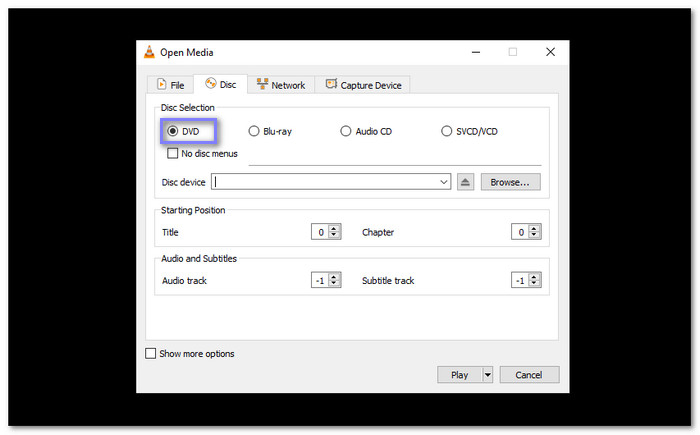 VLC Extract Video Clip From DVD