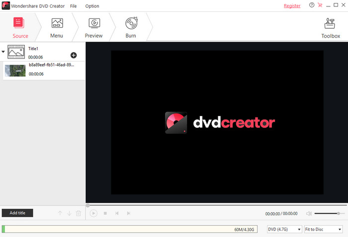 Wondershare DVD Creator Image