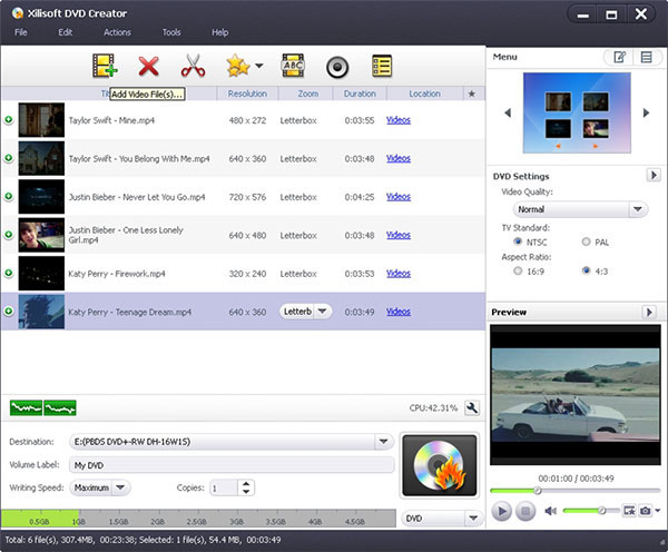 Xilisoft DVD Creator