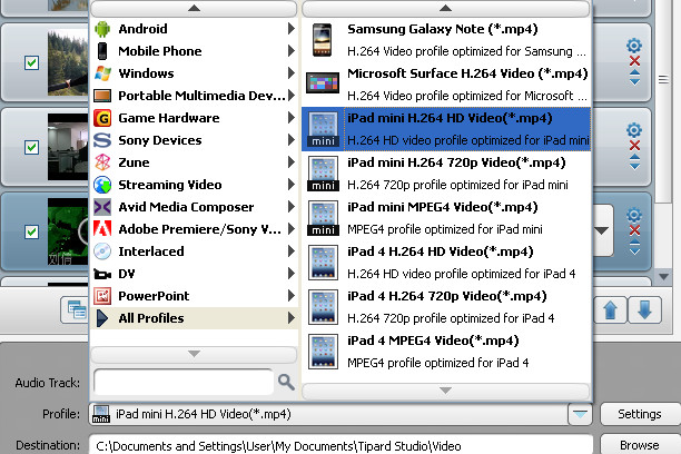 Choose Output Format