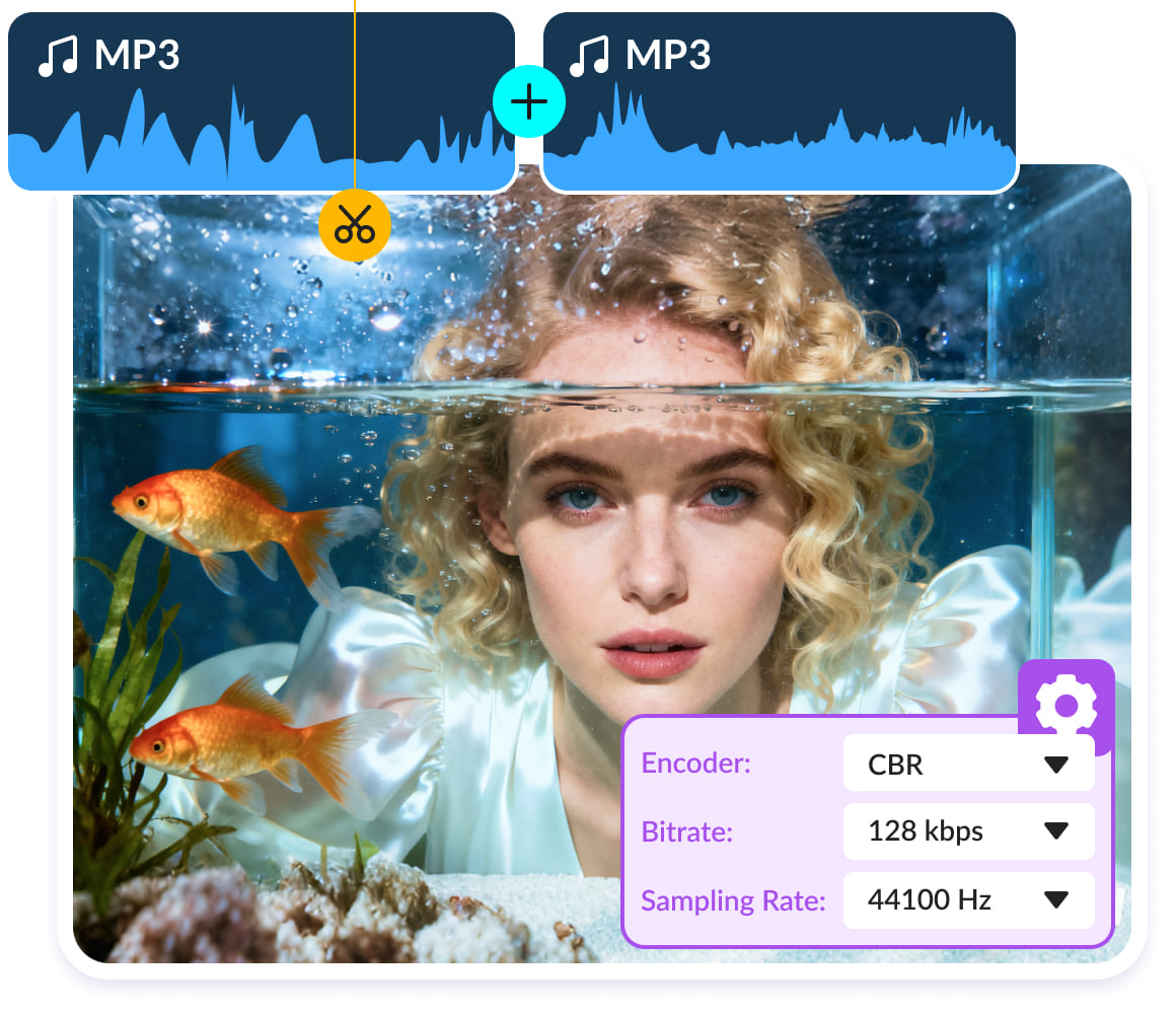Edit the Audio and Customize Parameters for Better Effect