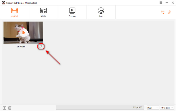Edit Input Video