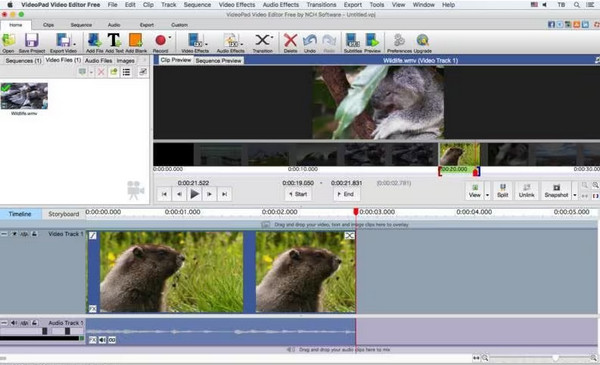 Editor del pad video