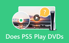 Přehrává DVD PS5