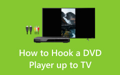 كيفية توصيل مشغل DVD بالتلفزيون