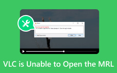 VLC غير قادر على فتح MRL