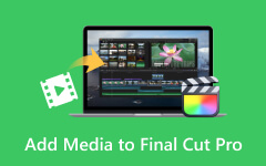 Ajouter des médias à Final Cut Pro