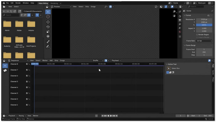 Blender Modern Alternative to HitFilm Express Video Editor