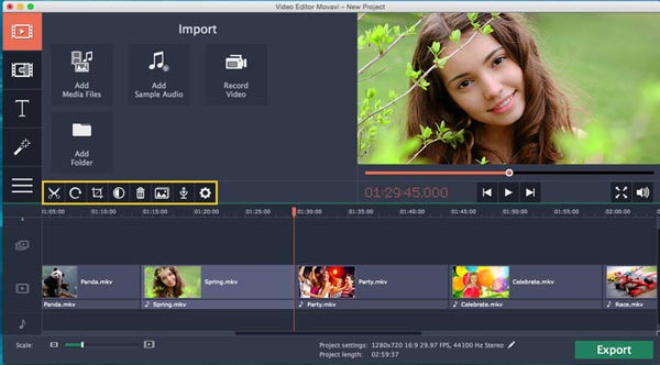 Movavi Video Editor
