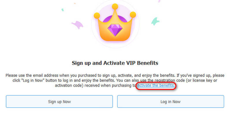Choose Registration Code