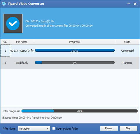 Converting flv to mp3