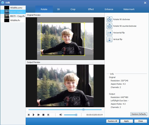 Convert video