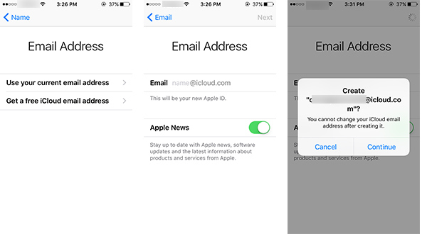 iCloud Email Address