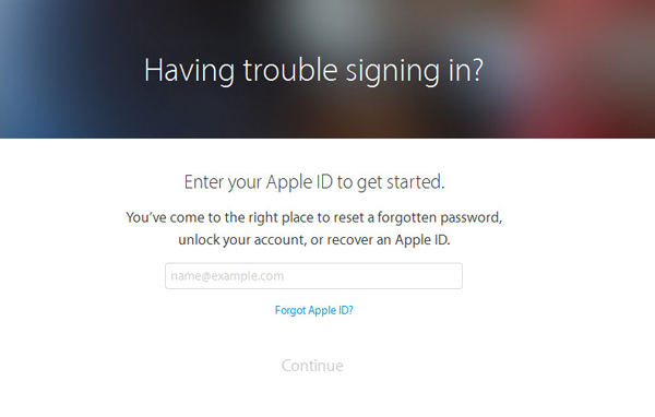 iforgot Page