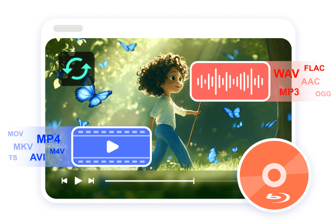 Convert to Video and Audio