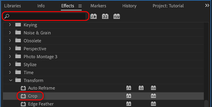 Add Crop to Video