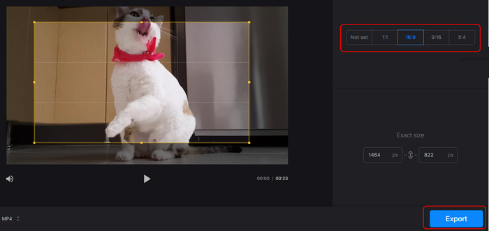 Crop Video Free Online