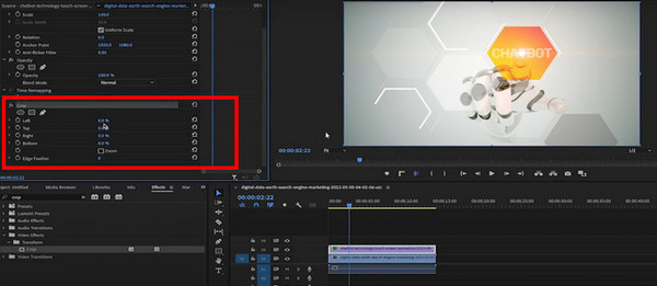 Beskär videor i Adobe Premiere