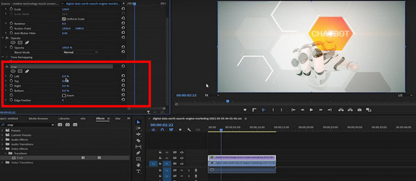 Oříznout videa v Adobe Premiere