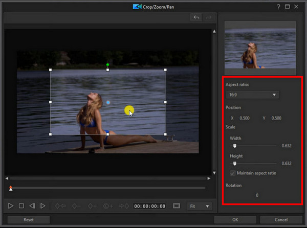 Crop Videos In Powerdirector