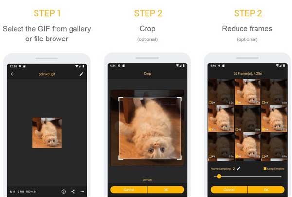 Compress GIF – Reduce GIF Size on PC/Mac, iPhone, Android