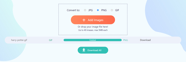Download converted PNG
