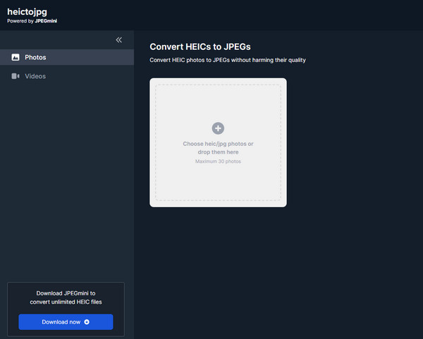 HEIC JPG JPEGmini Online Konvertera