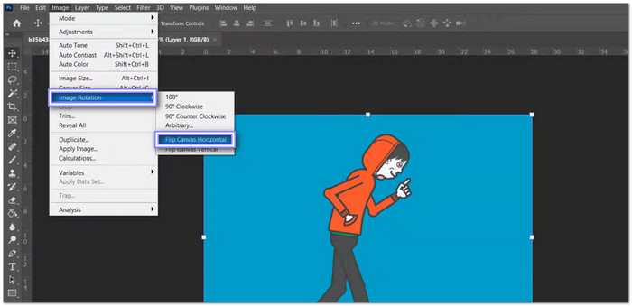 Photoshop Flip Gif on Windows Mac