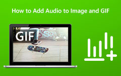 Добавить аудио в изображение GIF