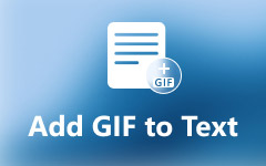 Lägg till GIF till text