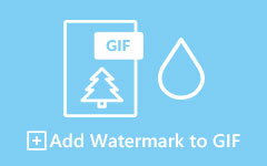Hur man lägger till vattenstämpel till GIF