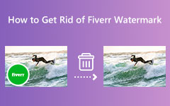 كيفية التخلص من العلامة المائية Fiverr