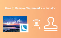 Αφαιρέστε το Watermar στο LunaPic