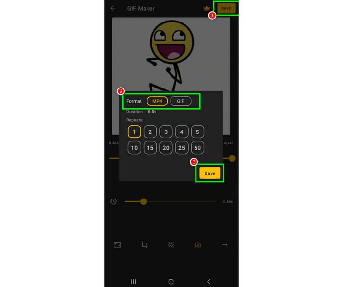 Converter GIF para vídeo no Android
