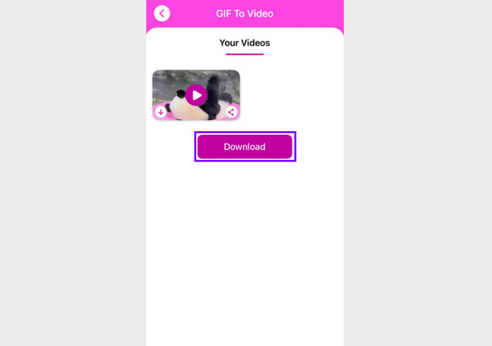 Converter GIF em vídeo no iPhone