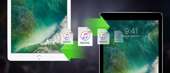 Send musik fra iPad til en anden