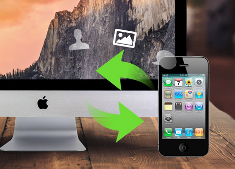 Export iPhone 4 files and transfer Mac content to iPhone 4