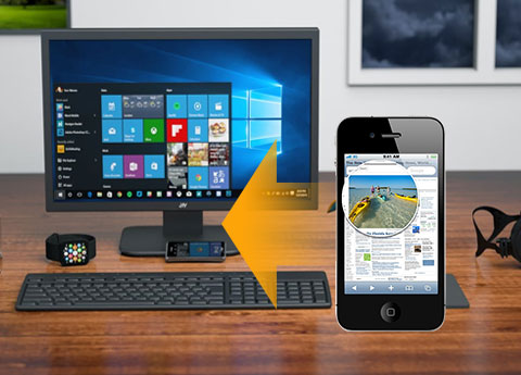 Trasferisci i file da iPhone 4S al PC