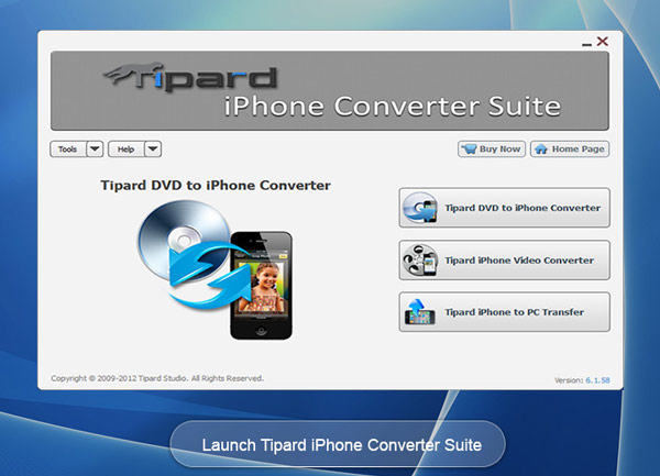 Tipard iPhone Converter Suite