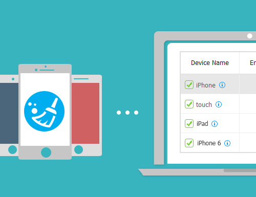 Erase 2 or more iOS at one time