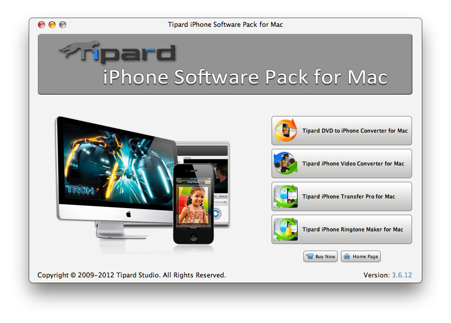 Tipard iPhone Software Pack for Mac