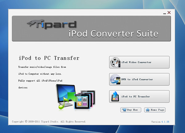 Windows 7 Tipard iPod Converter Suite 6.3.32 full