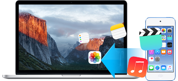 Transfiere archivos entre ipod y mac